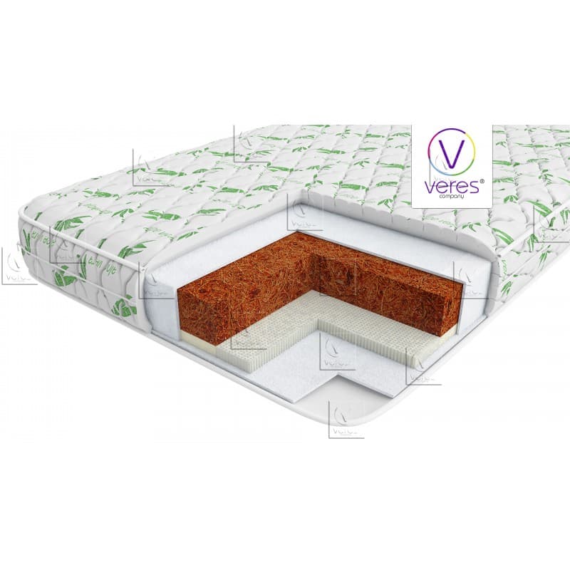 Матрац Верес Latex+ Aloe vera 120х60х10 см 51.6.02
