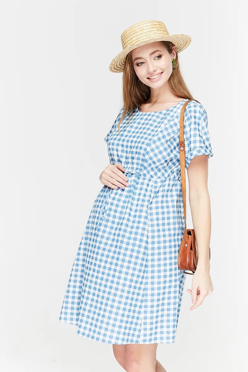 Сукня для вагітних і годування S-XL Юла мама Sherry DR-29.032 фото 3