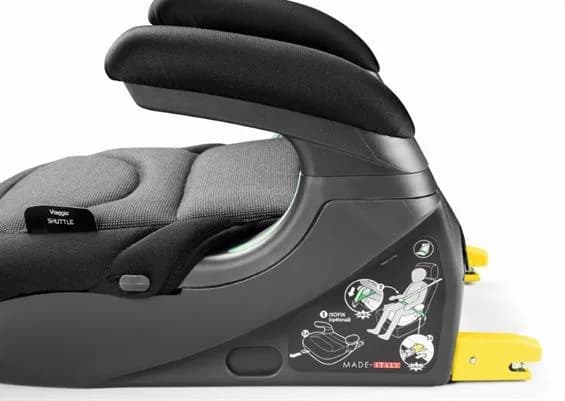 Автокрісло-бустер Peg-Perego Viaggio Shuttle Crystal Black IMVS040000DP53DX13 фото 2