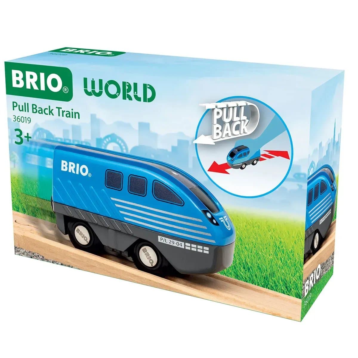 Потяг інерційний Brio для залізниці 36019