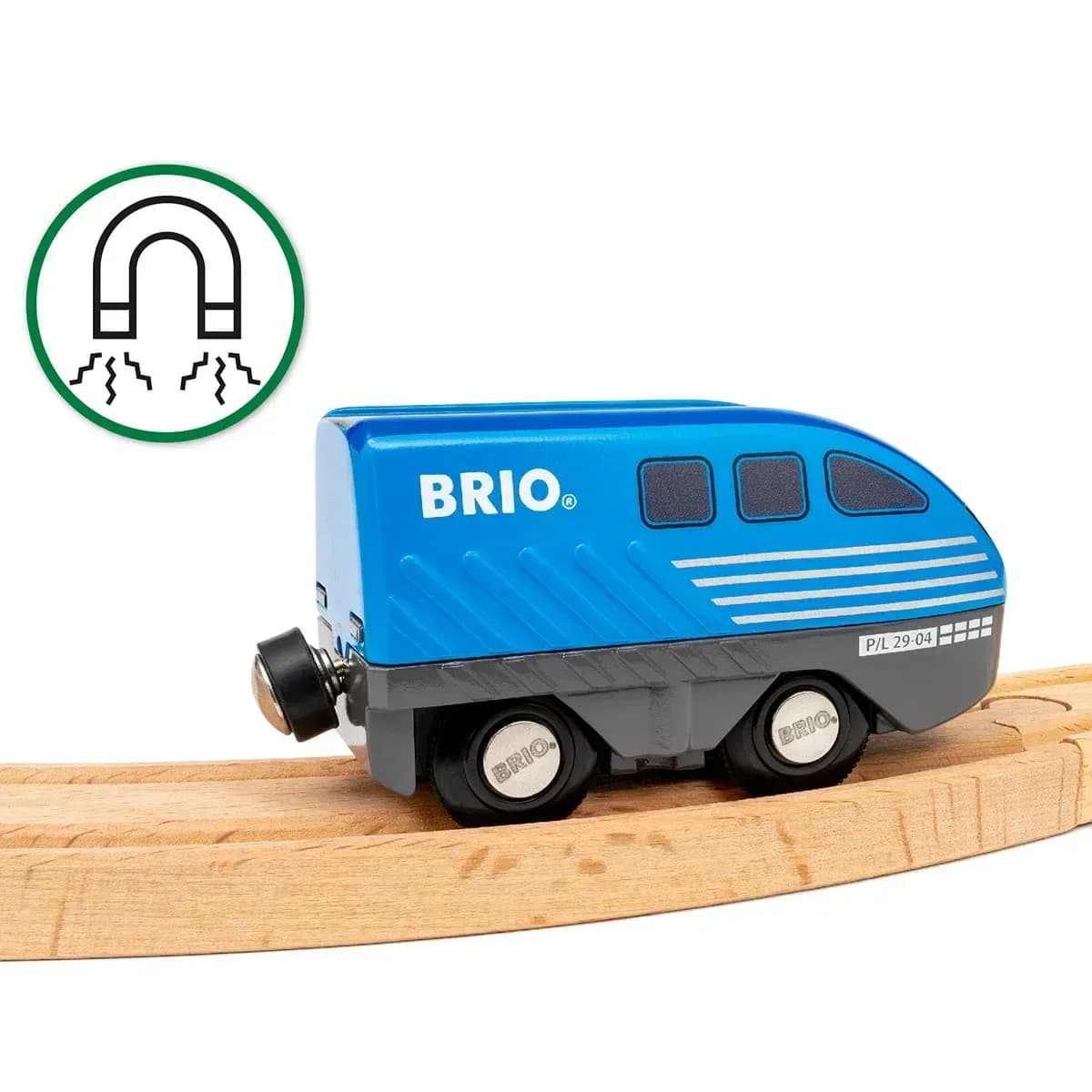 Потяг інерційний Brio для залізниці 36019 фото 4