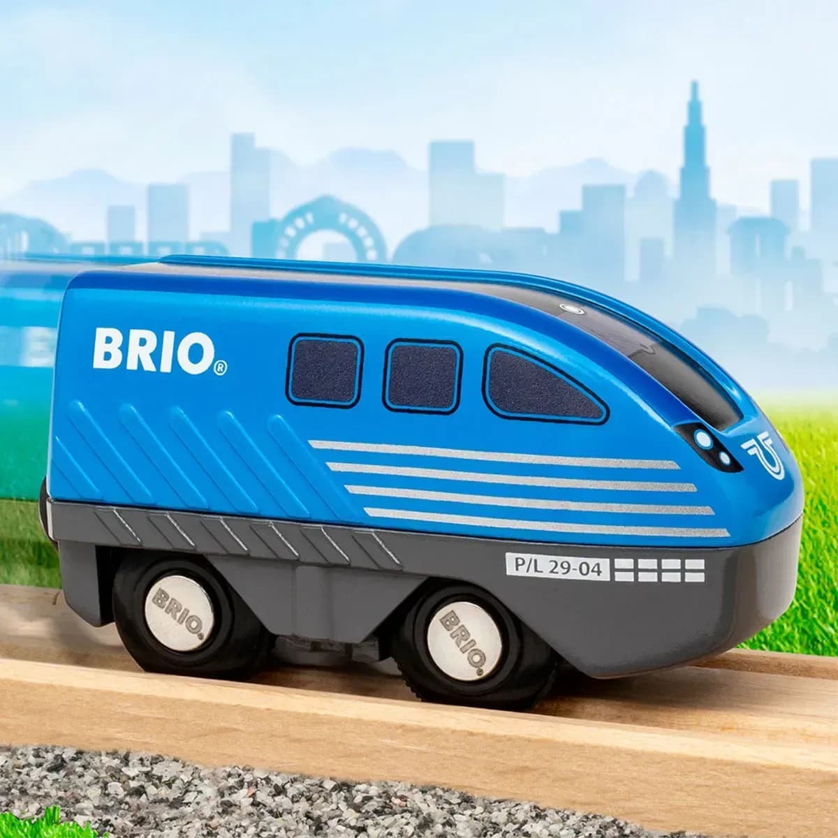 Потяг інерційний Brio для залізниці 36019 фото 6