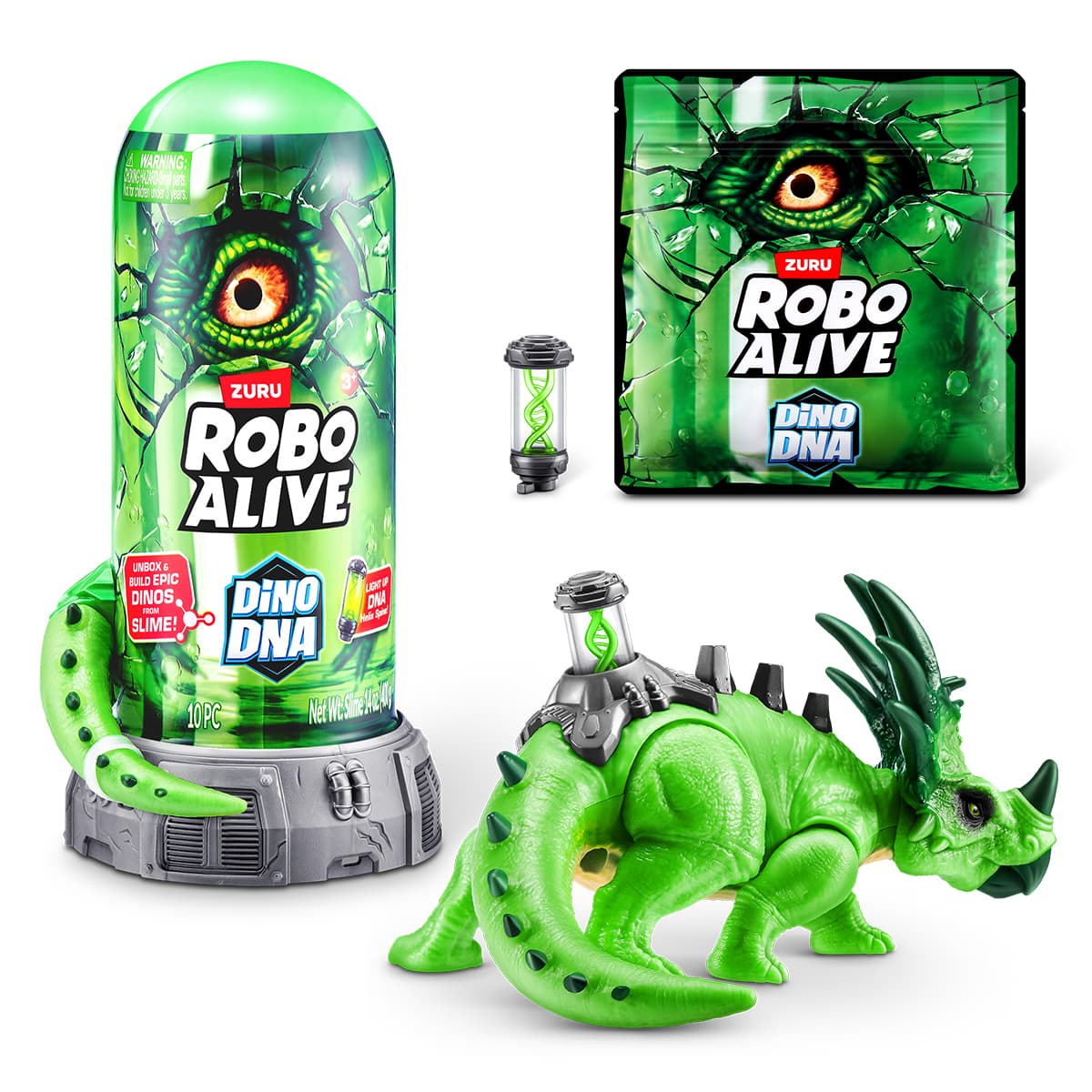Іграшка інтерактивна Zuru Robo Alive ДНК Стиракозавра 71139D