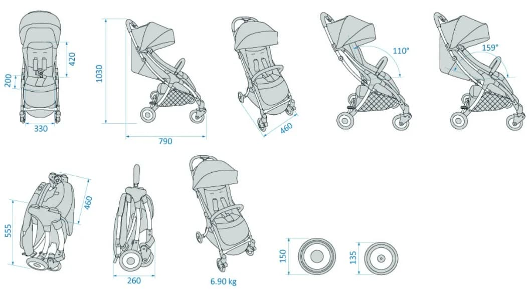 Коляска прогулянкова Maxi-Cosi Jaya2 Essential Graphite FR 1000750300 фото 10