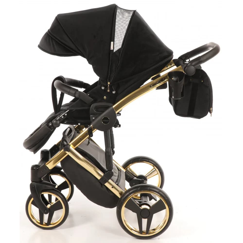 Коляска універсальна 2в1 Junama Diamond S-line Gold JD-SL-02 фото 5