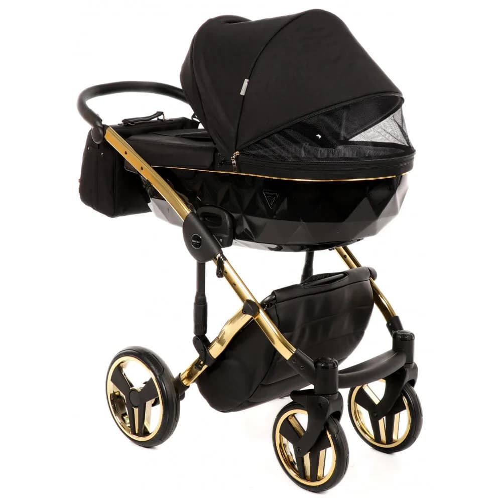 Коляска універсальна 2в1 Junama Diamond S-line Gold JD-SL-02 фото 2