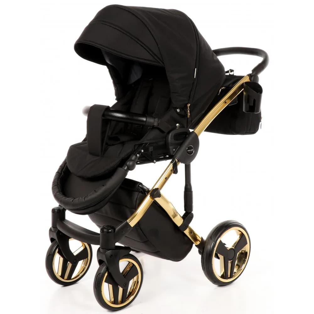 Коляска універсальна 2в1 Junama Diamond S-line Gold JD-SL-02 фото 7