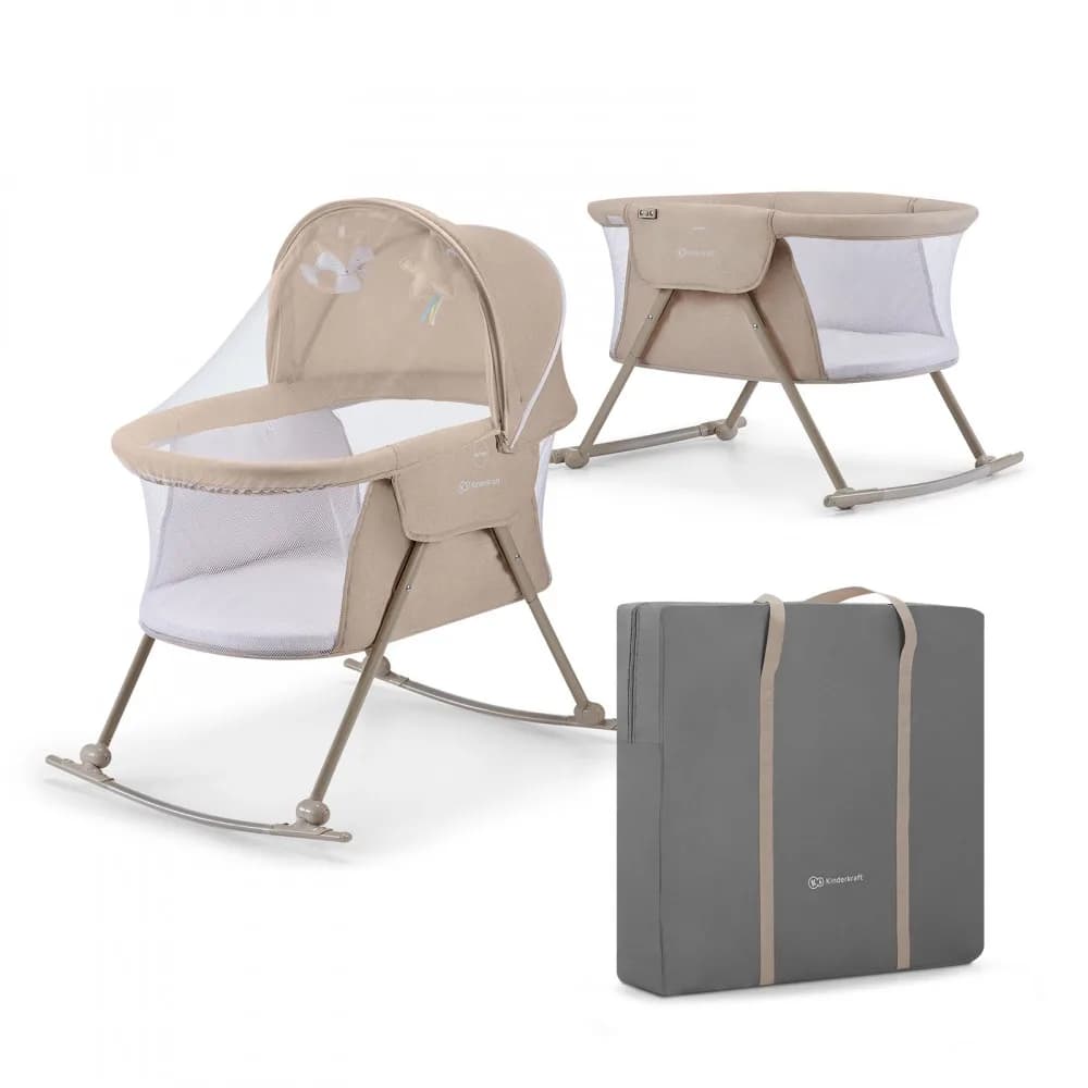 Люлька-гойдалка 3в1 Kinderkraft Lovi Beige KKLLOVIBEG0000 фото 4