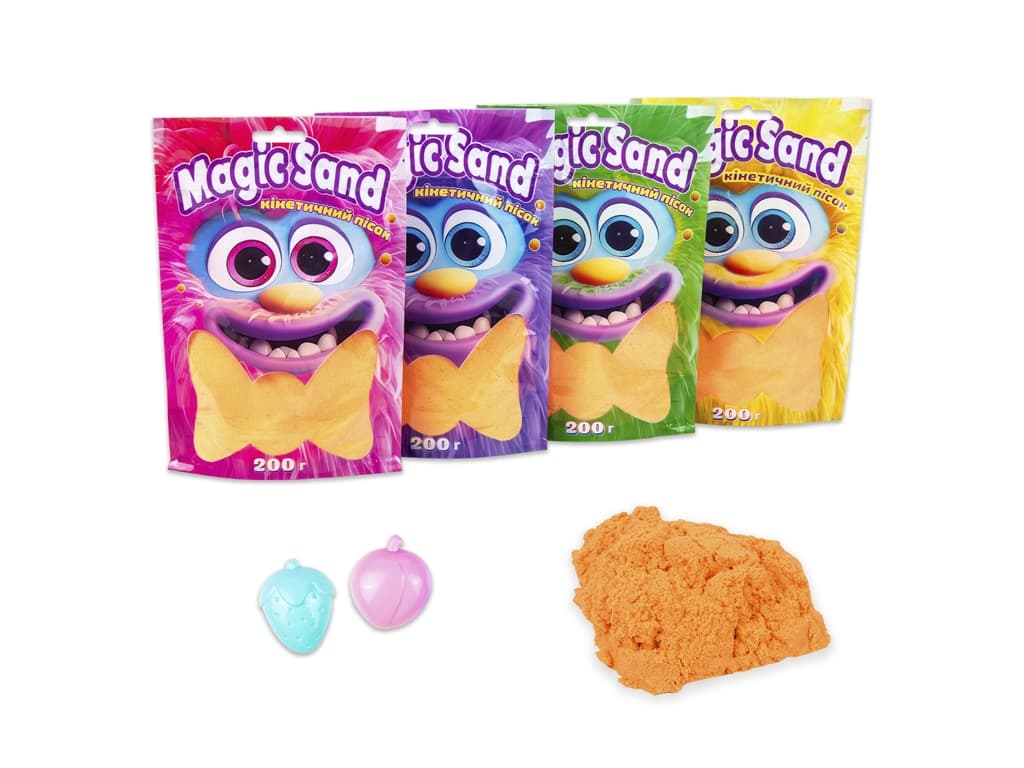 Пісок кінетичний Strateg Magic sand 200г 39401-7