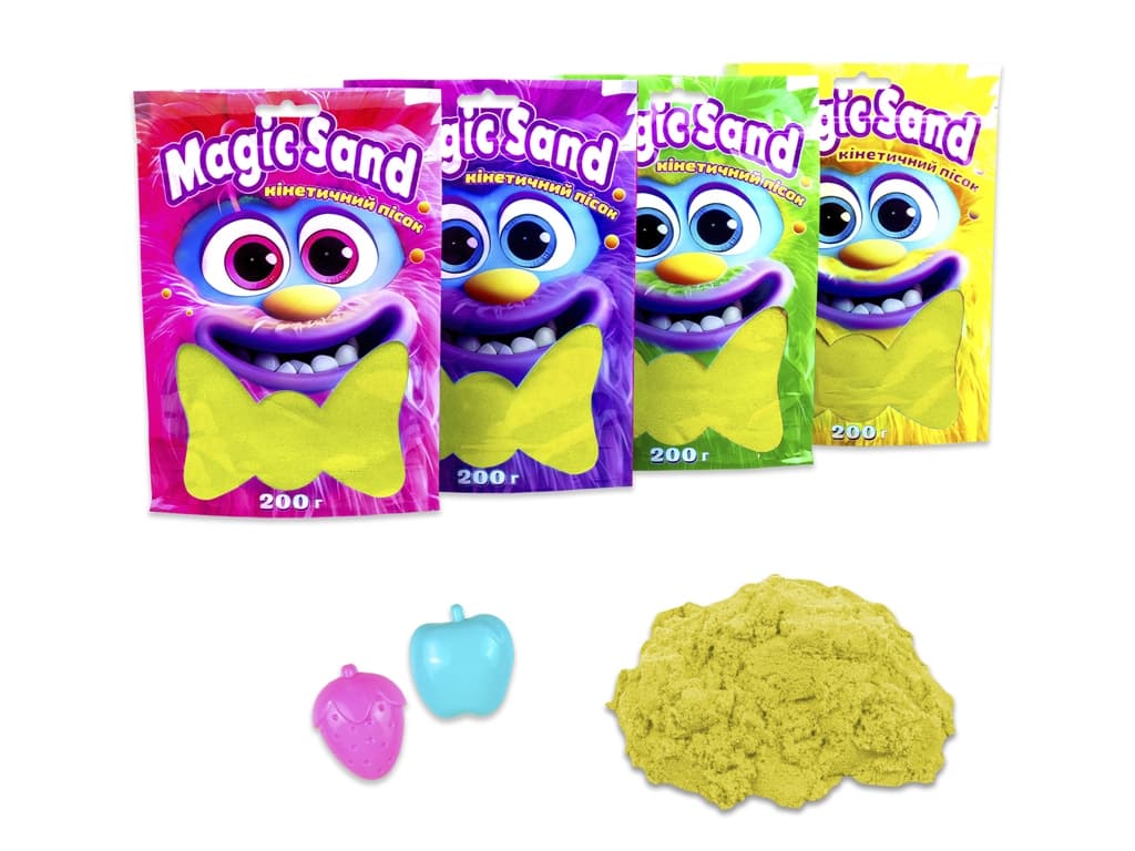 Пісок кінетичний Strateg Magic sand 200г 39401-5