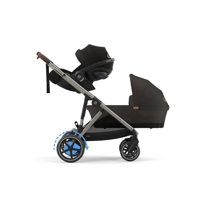Коляска прогулянкова Cybex eGazelle S TPE 525000175 Chocolate Brown фото 3