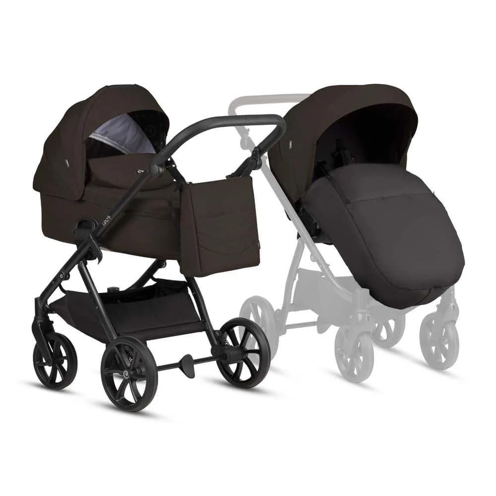 Коляска універсальна 2в1 Tutis Leo3 plus 1582203 Brown фото 7