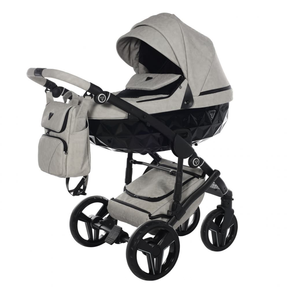 Коляска універсальна 2в1 Junama Space Caro 02 J-SPC-02 grey