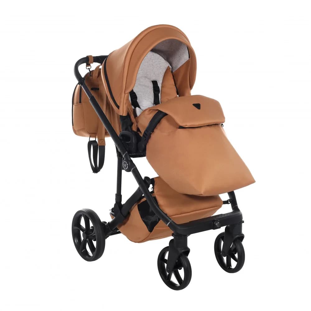 Коляска універсальна 2в1 Junama Termo V3 JT-CA-02 Camel 02 фото 4