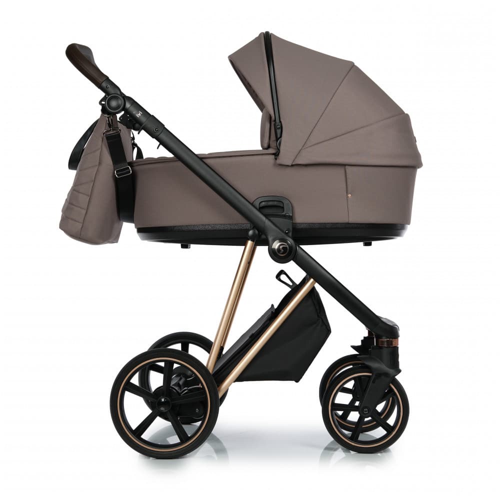 Коляска універсальна 2в1 Roan Ivi 2.0 R-I-CRG Cocoa Rose Gold