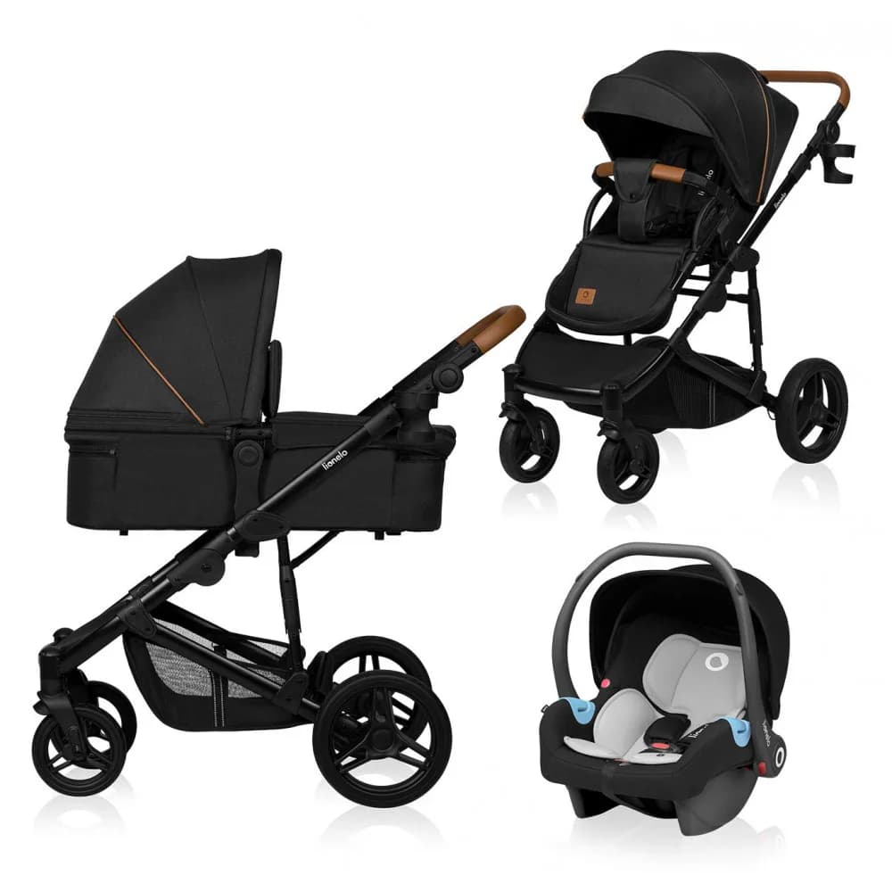 Коляска універсальна 3в1 Lionelo Mari Tour Black Onyx LO-MARI TOUR 3IN1 BLACK ONYX фото 8