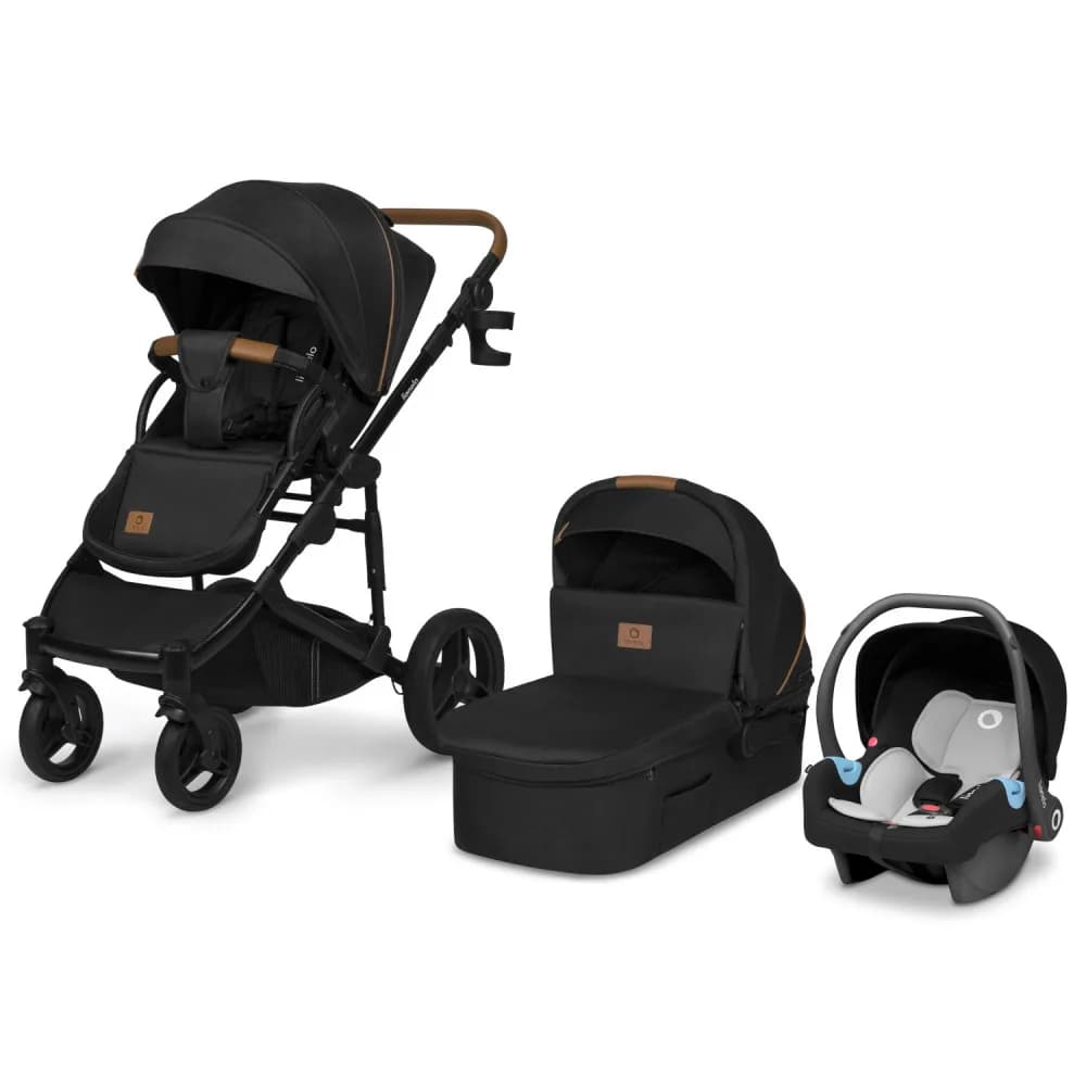 Коляска універсальна 3в1 Lionelo Mari Tour Black Onyx LO-MARI TOUR 3IN1 BLACK ONYX фото 7