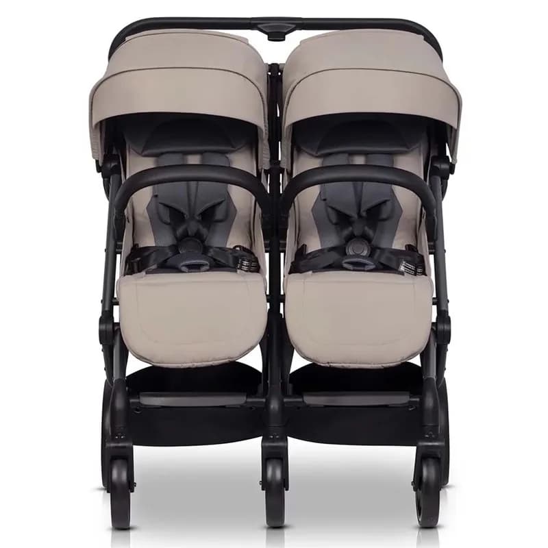 Коляска для двійні Euro-Cart Echo 2024 EGECB24-02 beige фото 2