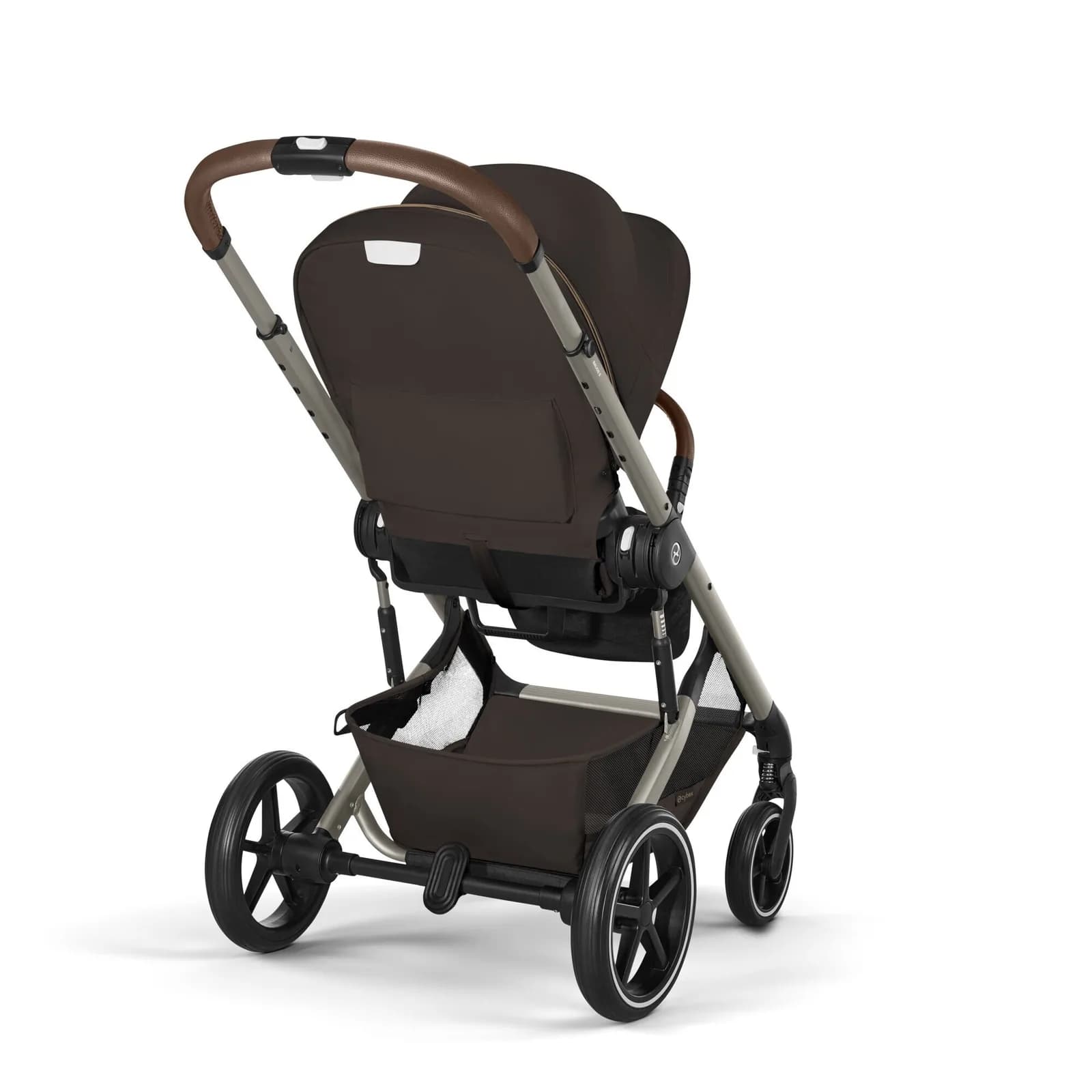 Коляска прогулянкова Cybex Balios S Lux TPE Chocolate Brown 526001205 фото 6