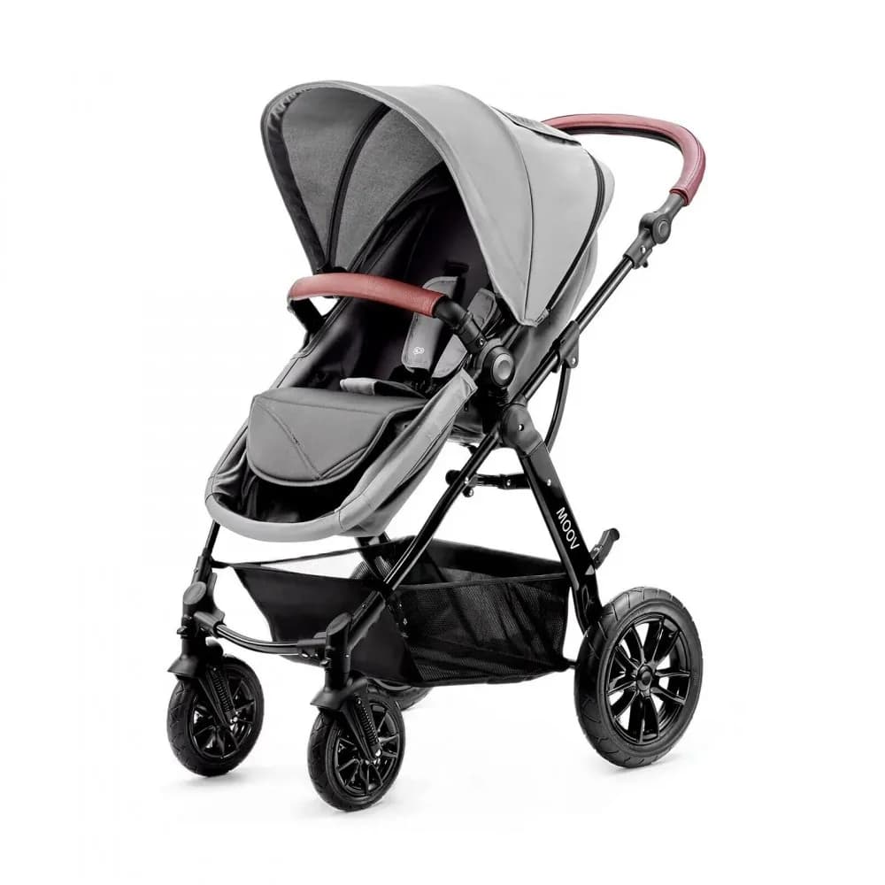 Коляска універсальна 3в1 Kinderkraft Moov KKWMOOVGRY00NC Gray фото 4