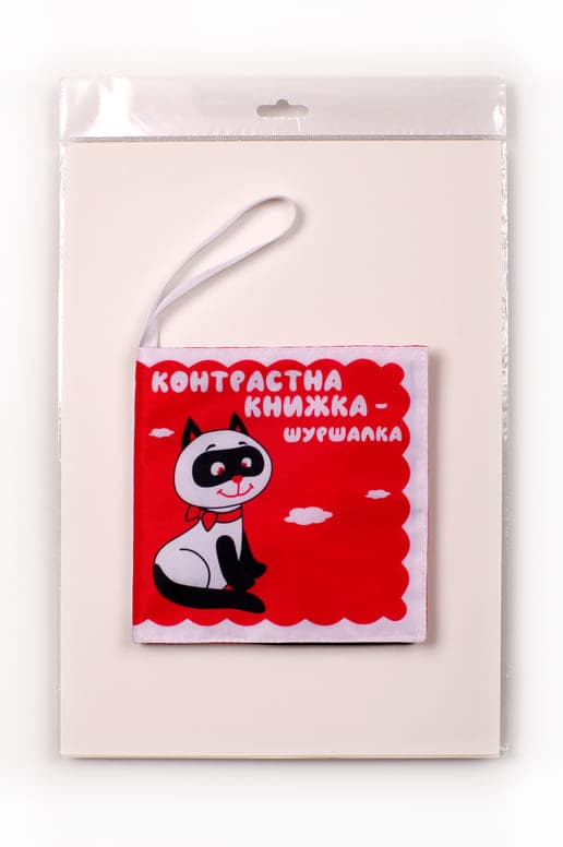 Книга м'яка Книжковий хмарочос Котик Тик 404171