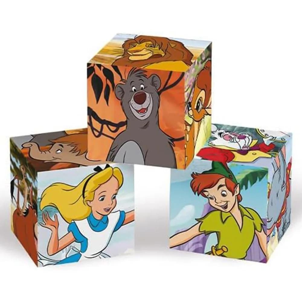Кубики Clementoni Disney Classic 6шт 40657 фото 5