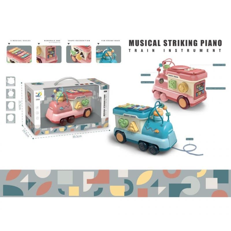 Паровоз розвиваючий з лабіринтом Toys K 613