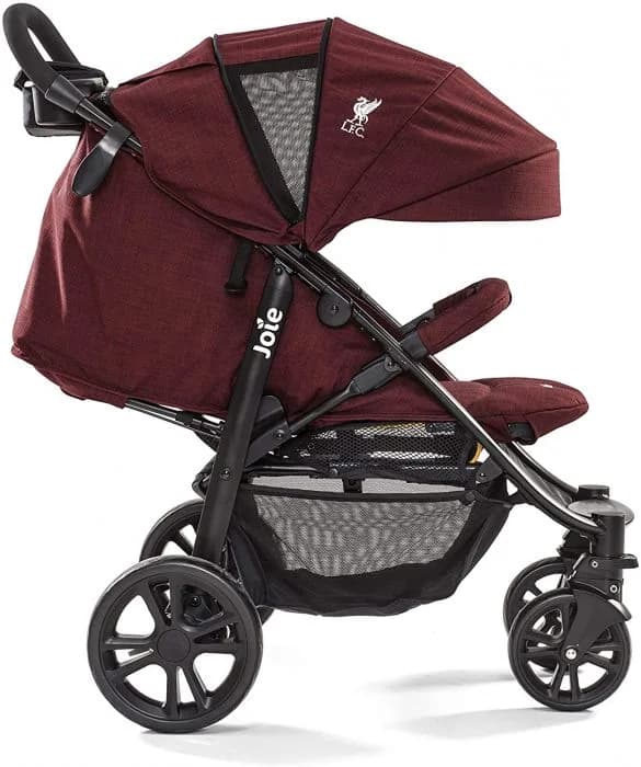 Коляска прогулянкова Joie Litetrax 4 Flex Liverpool FC Red Liverbird S1112UBLFC000 фото 3