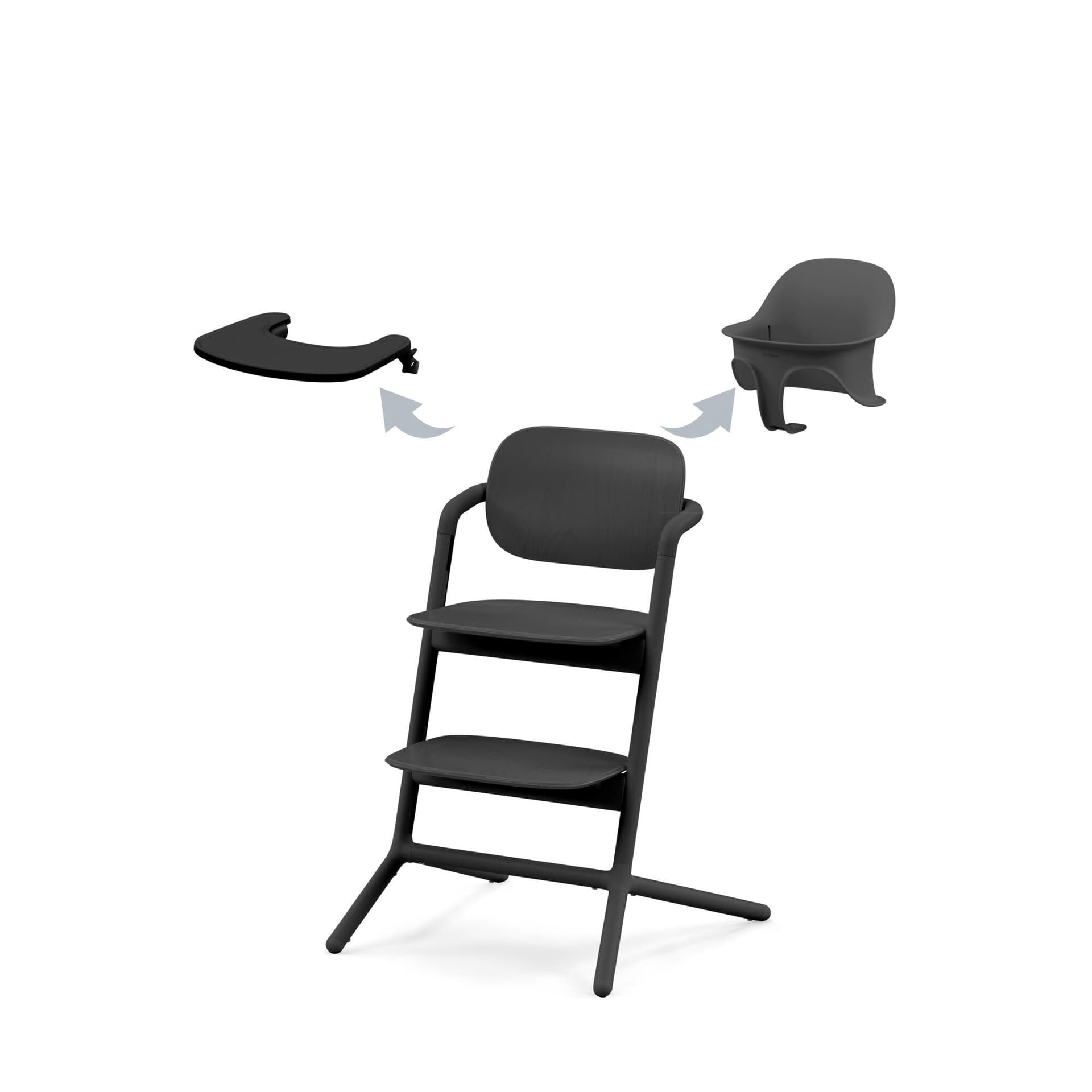 Стільчик для годування 3в1 Cybex Lemo 521003173 Stunning Black