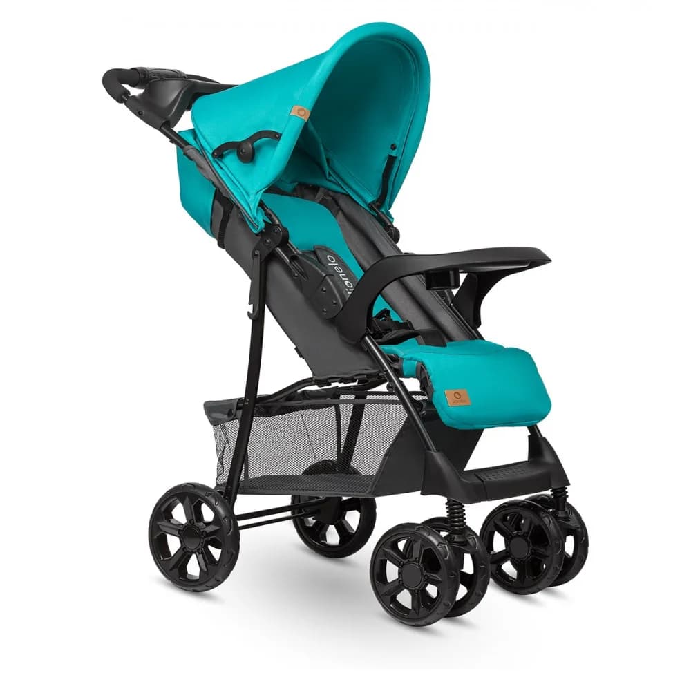 Коляска прогулянкова Lionelo Emma Plus Vivid Turquoise LO-EMMA PLUS VIVID TURQUOISE фото 3
