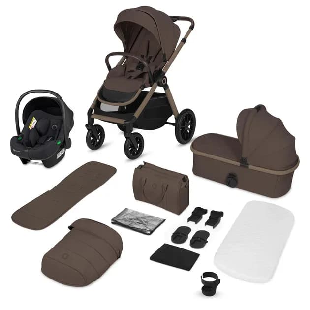 Коляска універсальна 3в1 Lionelo Layla Beige Taupe LO-LAYLA 3IN1 BEIGE TAUPE фото 9