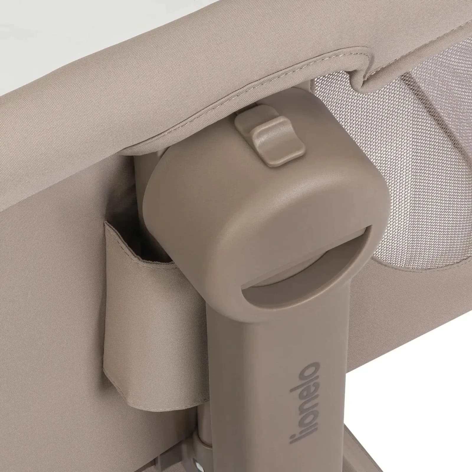 Ліжко приставне Lionelo Leonie Plus BBeige Taupe LO-LEONIE PLUS BEIGE TAUPE фото 6