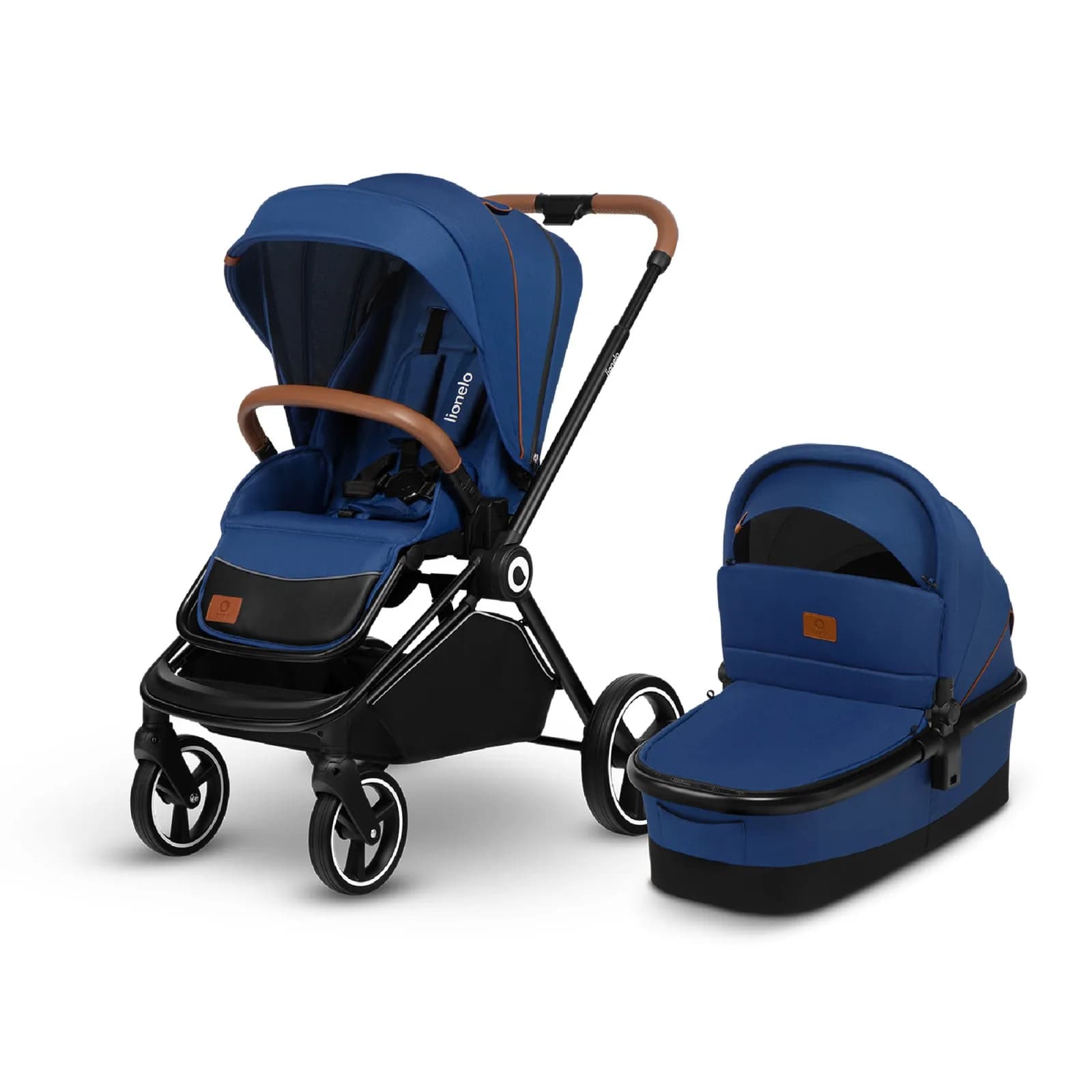 Коляска універсальна 2в1 Lionelo Mika Blue Navy LO-MIKA 2IN1 BLUE NAVY фото 7