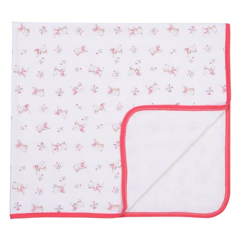 Плед Верес Little Bear pink 80*90см 108-2.75
