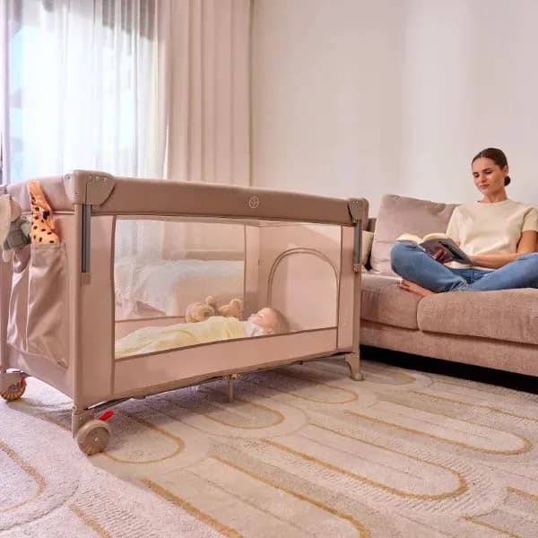 Ліжко-манеж Lionelo Ellen Beige Sand LO-ELLEN BEIGE SAND фото 10