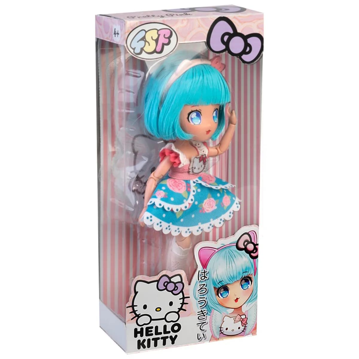 Лялька 4SF Manga Dolls Hello Kitty Красуня Пінк HKTF0300 фото 9