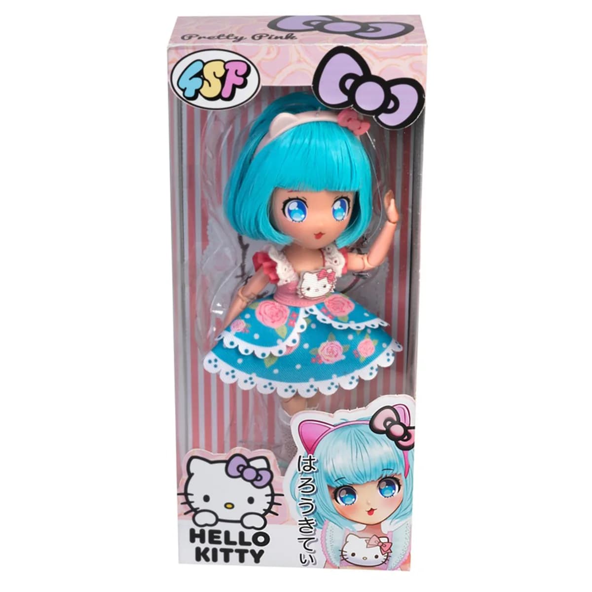 Лялька 4SF Manga Dolls Hello Kitty Красуня Пінк HKTF0300 фото 6