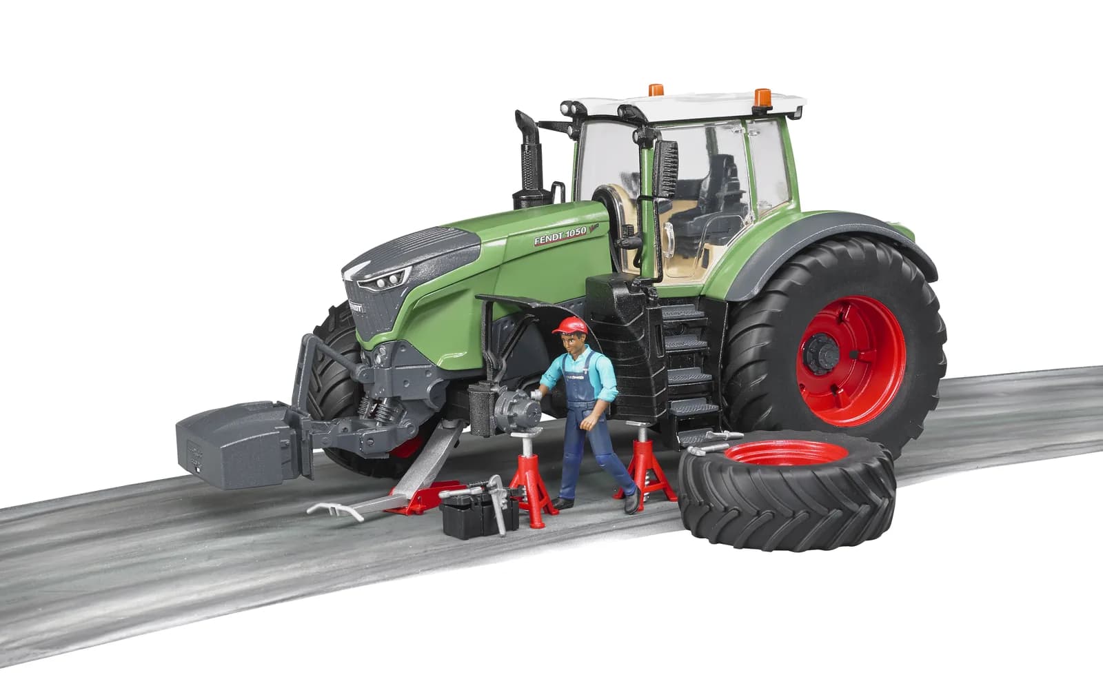 Трактор Fendt 1050 Vario з фігуркою та аксесуарами для ремонту 1:16 Bruder 04041 фото 5