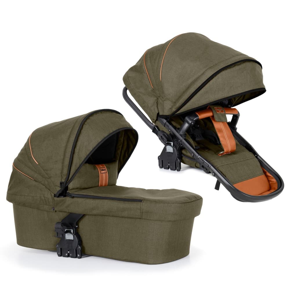 Модульна система 2в1 Emmaljunga NXT Outdoor Olive 90055