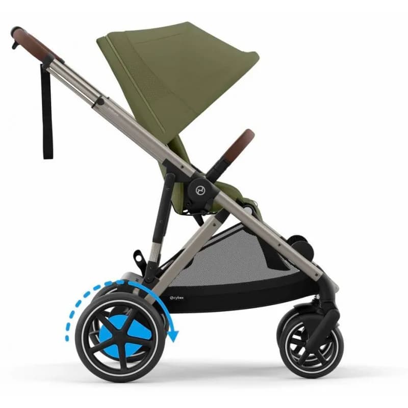Коляска прогулочная Cybex e-Gazelle S TPE 525000169 Green khaki фото 2
