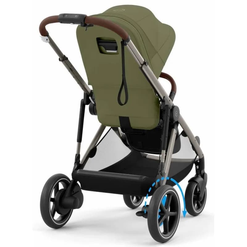 Коляска прогулянкова Cybex Gazelle S TPE 525000121 Moss Green фото 6