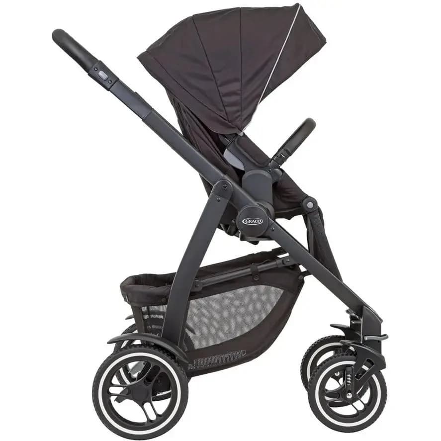 Коляска прогулянкова Graco EVO ХТ 6CM99BGRE Black Grey фото 3
