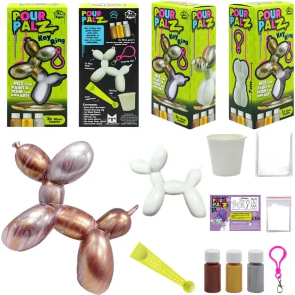 Набір для творчості ToyMonster Брелок Balloon Dog GS-G18194 фото 12