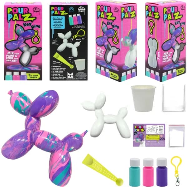 Набір для творчості ToyMonster Брелок Balloon Dog GS-G18194 фото 7