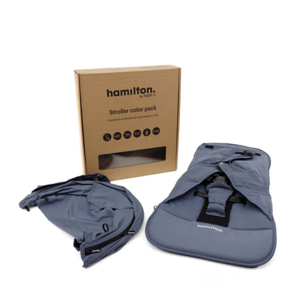 Набір текстилю для коляски Hamilton by Yoop X1 Plus S1 Plus 65085 Indigo Blue