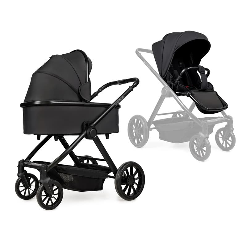 Коляска універсальна 2в1 Ninos Estrella NE2024BLB Black Black