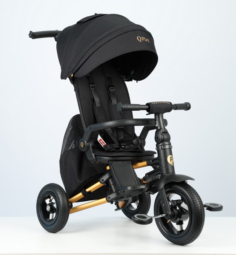 Велосипед QPlay Nova Pro Gold Matt Black S800NovaProGoldBlack