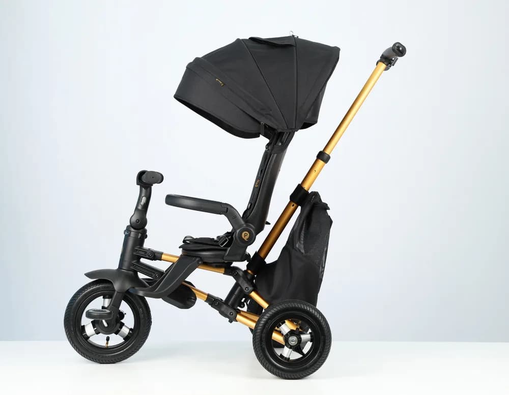 Велосипед QPlay Nova Pro Gold Matt Black S800NovaProGoldBlack фото 4