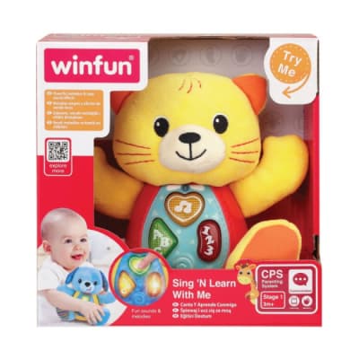 Іграшка м'яка WinFun Кошеня 0685-01
