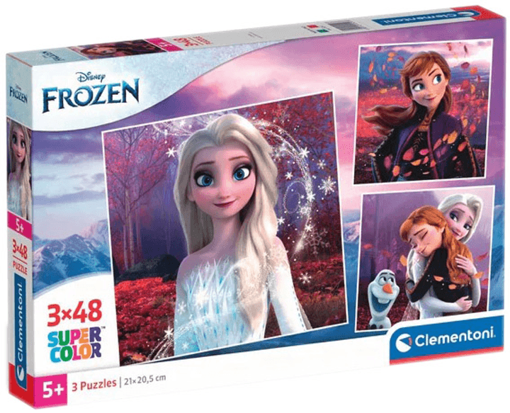 Пазл Clementoni Frozen 3*48ел 25297